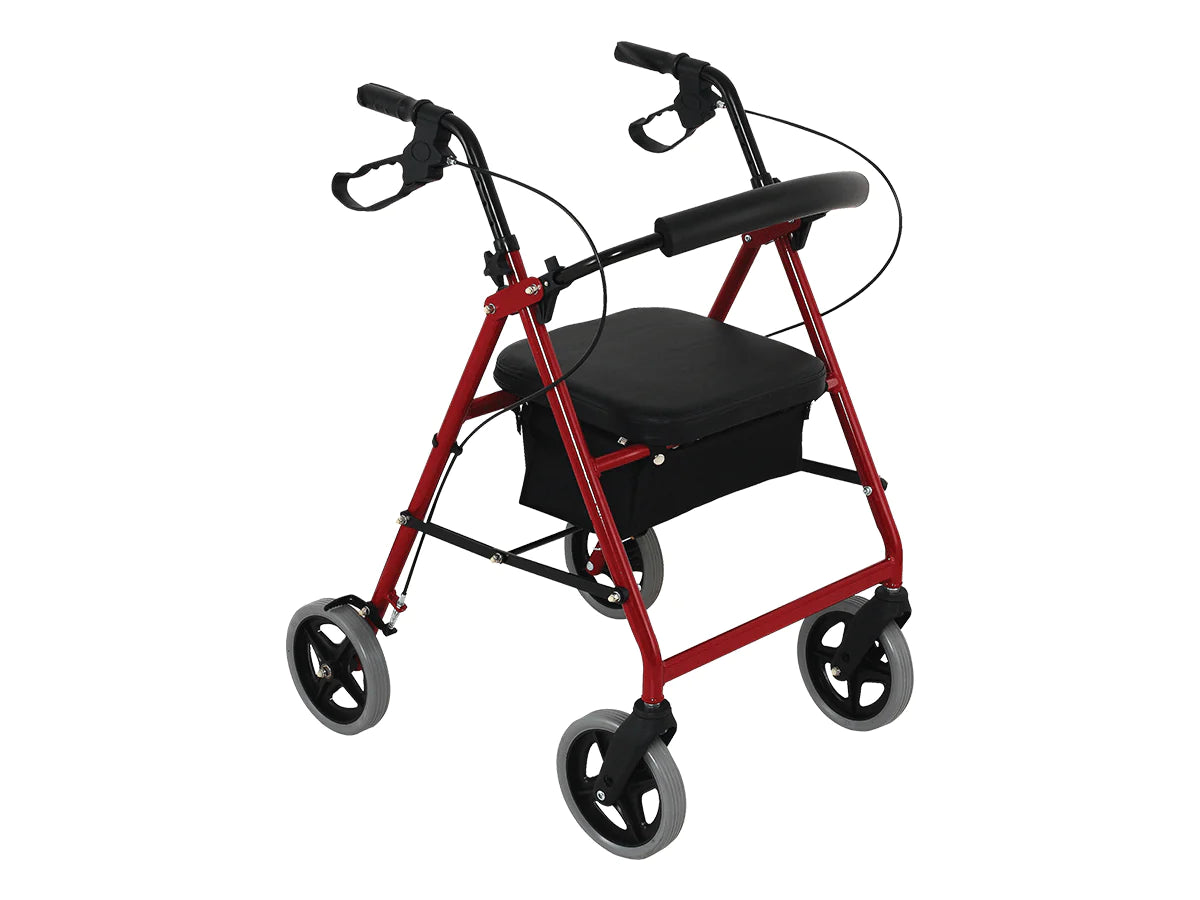 BRO 202 Standard Rollator / Walker - 8" Wheels