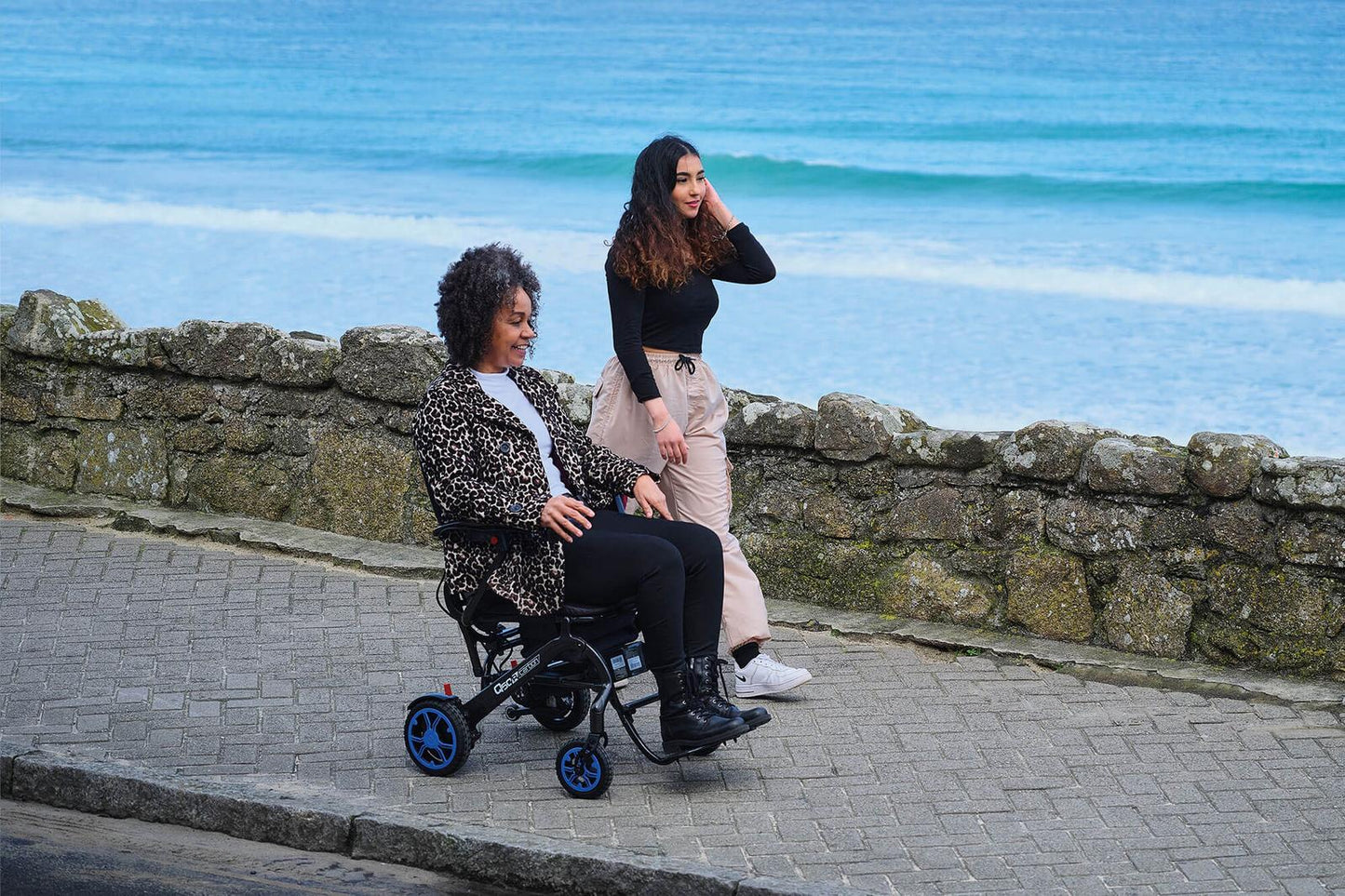Quickie Q50 R Carbon Folding Power Wheelchair